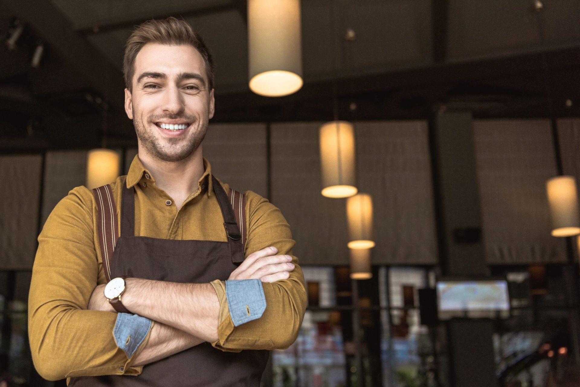 Servicemitarbeiter im Restaurant